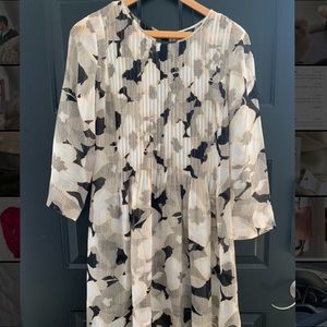 Club Monaco sheer summer dress